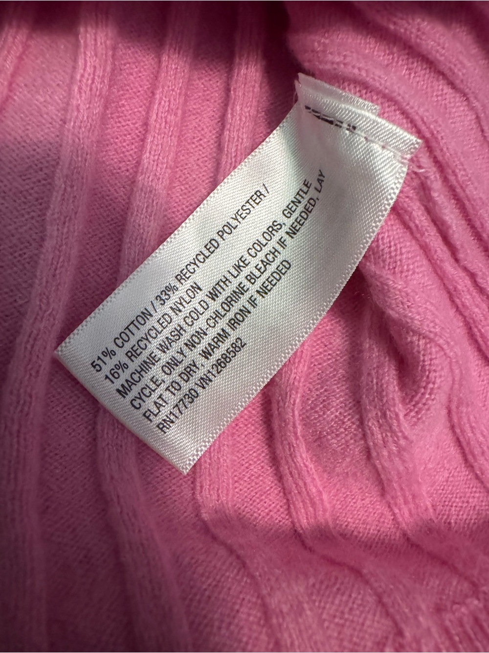 Universal Thread Pink Ribbed Button-Front Cardigan Sweater - M - Picture 5 of 5